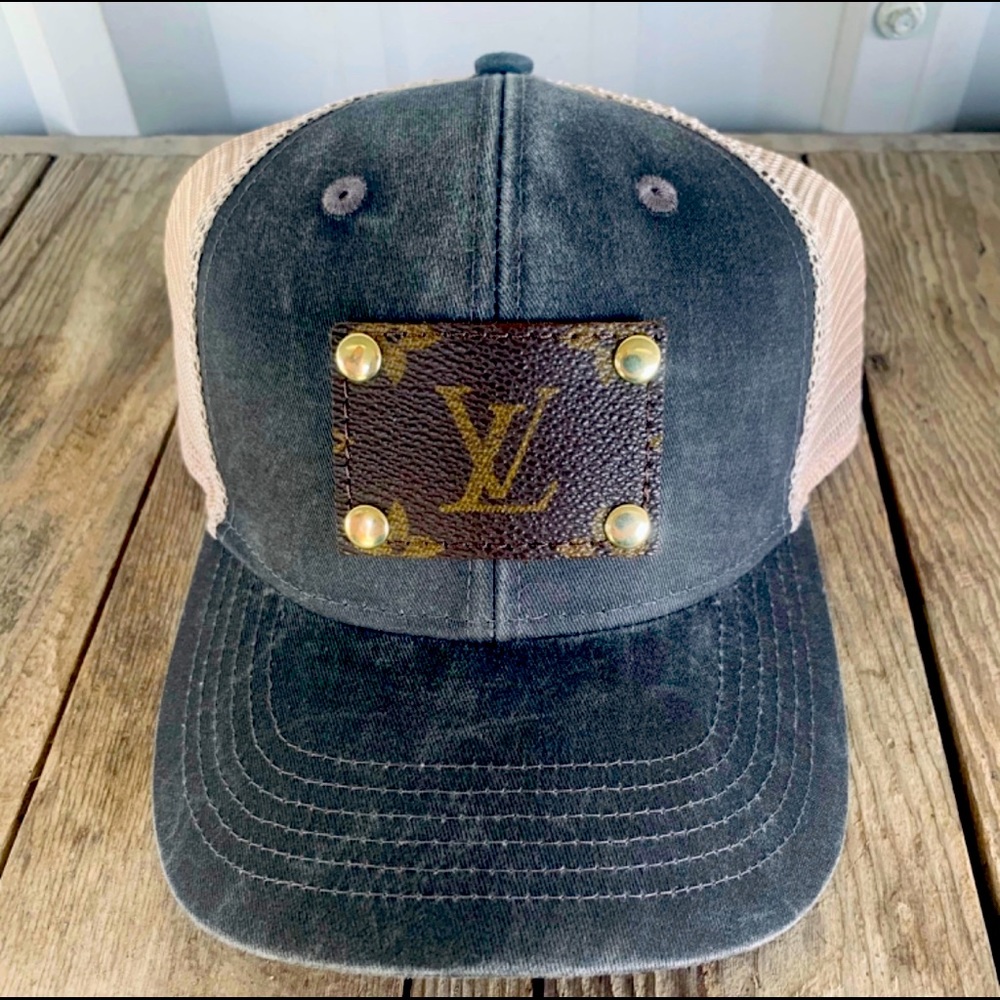 Ponytail Re-purposed Cap - Made to Order